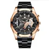 Freizeitsport Luminous Zeiger Edelstahl Herren Watch Quartz Uhren Kalender Smart Armbanduhren Vavavoom Brand2320
