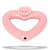 Pink Ceramic Pipes Love Style Glass Tre Hoks Schermata Filtro Ciotola portatile Easy Clean Innovative innovative Terpa Tabacco Solto di sigarette Fumo a mano