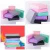 Carta regalo grigio 10pcs ornamenti/sciarpa/cravatta confezione rosa cartone black cartone nera 15x15x5cm jllbs yummyshop drop droplese hom otjzn