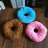 Dog Toys Dog Doughnut Plush Chews Squeaky Plush Dog Toy 3 Designs optional free Toys