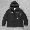 WTAPS japoneses WTAPs de outono Cargo de inverno masculino casual casaco de beisebol solto com capuz ao ar livre Jackets de carga quente 230821