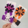 Akcesoria do włosów OAOLEER 23PCSSET Halloween dziewczyna Hair Clips Ghost Witch Hat Dypin Hair Spin Akcesoria do fryzury dla dzieci 230821