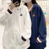 Coat Men's and Women's Loose Relaxed Sports Cardigan Hooded Sweater Autumn Couple Fashion