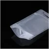 Storage Bags Drinking Juice Plastic Bag Beverage Frosted With Handle Soup Liquid Kitchen Zing No St Wholesale Lx2899 Drop Delivery Hom Dhn8A