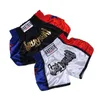 Herrshorts en annan boxare muay thai shorts mma broderi sport fitness kämpar kickboxning korta byxor sanda kampsport boxeo shorts män 230822