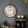 Horloges murales décor personnalisé décalcomanie horloge Vintage créatif silencieux rétro Antique bricolage Duvar Saati maison Z057