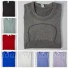 2023 T-shirt da yoga per donna Completi sportivi Top Abbigliamento fitness T-shirt da donna Camicie da allenamento a maniche corte Palestra Abbigliamento da corsa Lady Traspirante Asciugatura rapida Elevata elasticità