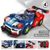 Diecast Model car Racing Car City Speed Champion Sports Model Building Blocks Bricks great fast Classic Rally Super Racers Vehicles 230821