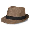 Ampia brim cappuccio secchio grande uomo osseo di grandi dimensioni fedora maschio estate all'aperto di capama cappello più cappello di paglia 5658 cm 5860 cm 230822