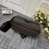 TOP Sac à bandoulière pour femme Sacs à main de luxe S Lock Lettres de fleurs marron Sacs de messager Macassar Sacs à main en cuir de qualité supérieure Pochette de mode pour dames