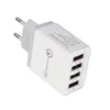 Горячая распродажа 3.1A Mobile Phone Charger 4 Port USB Adapter Adapter Travel USB Wall Charger для iPhone и Android