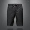 Shorts masculinos verão bordados homens esportes esportes esportes esportes fitness beach homem calça curta impressão para