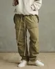 Мужские штаны FW 7th Collection FG7C Cargo Hip Hop Streetwear Big Pocket Army Green Bonders Fashion Bondage 230821