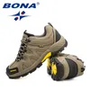 Zapatos de vestir BONA Llegada Estilo clásico Hombres Senderismo Zapatos con cordones Hombres Zapatos deportivos Jogging al aire libre Trekking Zapatillas Fast 230821