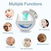 Pelle portatili peeling intelligente blu ghiaccio microdermoabrasione per la pulizia del viso macchina hidra con analizzatore scanner per la macchina per il viso