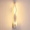 Wall Lamp Creative Wave Design Modern LED 16W Mounted Acrylic Sconce For Indoor Bedroom Home Decor Lighting 85-265V