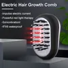 LLLT Instrumento para el cuidado del cuero cabelludo: masajeador de cabeza de microcorriente con vibración de energía de luz roja para el crecimiento del cabello y un cuero cabelludo saludable