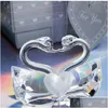 Feestvoordeel romantische gunsten en geschenk K5 Crystal Kissing S Figurines Bridal Shower WA1965 Drop Delivery Home Garden Feestelijke voorraden EV DHCFQ