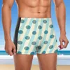 Maillots de bain pour hommes Points et rayures Maillot de bain Art moderne Beach Print Short de bain Élastique Grande Taille Maillot de bain pour hommes