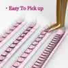 False Eyelashes ABONNIE Premade Volume Fans Short Stem 3d4d5d6d Russian Eyelash Extension Mink All Size Lashes Tray 230821