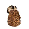 Vêtements pour chiens vêtements personnalisés léopard coloré pour petits chiens 2023 hiver mode mignon sweats à capuche Costume