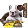 Multifunctioneel afneembaar en combineerbaar likken en langzaam eten Mat Dog Bowl Slow Food Training Hond