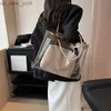 Totes 2023 New Large-capacity Tote Bag Waterproof PVC Transparent Jelly Bag Women Shopper Ladies Shoulder Shopping Handbags Beach bag HKD230822