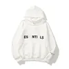 Mode Brandmen's Hoodies Sweatshirts ess Designer Hoodie Men Mens Quality Daily Print Letter Casual Cotton Sweaters Tryckt Lady Clothes Loose Coat S-3L