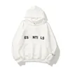 Ess Designer Hoodie Homens Hoodies Mens Homens Hoodies de Alta Qualidade Impressão Diária Carta Mens Casual Algodão Suéteres Impresso Carta Senhora Roupas 4770