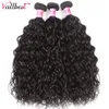 Wigs in pizzo Vall Brasiliano Water Wave Bundle Human Hair 134 Affatti Remy Weave 832 pollici ricci 230821