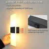 Lâmpada de parede Alto brilho com bateria, interruptor de toque de luz, sem iluminação de fiação para a sala de estar AISE Stair Nightlight f