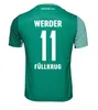 23 24 SV Werder Bremen Mens Soccer Jerseys Ducksch Bittencourt Buchanan Burke Friedl Keita Fullkrug Burke Home Football Shirt