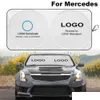 Auto Sunshade voor AMG Invouwbare raamfilm Windscherm Visor ER UV Protect Reflector Sun Shade Benz Cla Gla CL Drop Delivery Mobile Dhokp