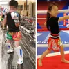 Shorts pour hommes Shorts de boxe femmes hommes broderie MMA Shorts professionnel Combat Kickboxing garçon fille formation troncs enfants Muay Thai pantalon 230822