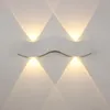 Wall Lamp Led Outdoor Waterproof Up And Down Luminous Lighting Garden Decoration AC85-265V Decor For Bedroom Living Room