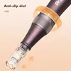 Stylo microneedling sans fil avec cartouche d'aiguille 2 pièces - Outil de soins de la peau professionnel pour une peau lisse et uniforme
