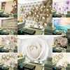 Wallpapers Custom Mural Wallpaper Beauty Rose Flowers Wall Stickers Living Room Bedroom Space Expansion Background Paper 3D