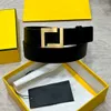 Black leather reversible fashion designer belt 4.0 Width High Quality Men Designer Belts Buckle men with box 4V0C CY34