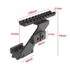 PRISM PIONT Universal Tactical Outdoor Hunting Weaver /Picatinny Top and Bottom Rails Aluminum Alloy Scope Mount