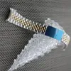 17mm five-bead stainless steel watch accessories for journal type series 20mm strap stainless steel curved bracelet 13mm259w