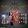 Blind Box 2023 24pcs świąteczny strach na Halloween Kalendarz adwentowy zaskoczenie pudełko straszne lalka zabawki