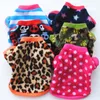 Dog Apparel Warm Fleece Pet Dog Clothes Cute Skull Printed Pet Coat Puppy Dogs Shirt Jacket French Bulldog Pullover Camouflage Dog Clothing 230821