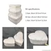 Gift Wrap 3pc/Set 33cm Florist Boxes Candy Heart Shaped Box Roses Packaging For Gifts Christmas Flower Jlgm YummyShop Drop Delivery Otqyc