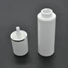 50pcs 15ml Cylindrical Silver Edge Plastic Emulsion Airless Pump Mini Bottle Empty Cosmetic Sample Packaging Container SPB101 Nlhuh