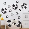 Wall Stickers Personalized Football Soccer Basketball Sticker Sports Boys Bedroom Art for Kids Rooms Nursery Decor 230822