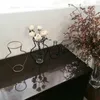 Vase Home Party Decoration Vase Abstract Black Lines Minimalist Abstract Iron Vase Dry Flower Vase Racks X0821