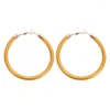 Hoop Earrings Exaggerated Colorful Plastic For Women Holiday Party OL Gift Fashion Jewelry Ear Rings Accessories AE047