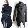 Blazer da donna Blazer Donne Trench Coat Long Cashmere Overcoats Trench Woolen Coat Female Warm Wool Sleeve Over -Coat 230822