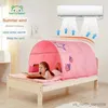 Tentes jouets Tente de lit pour enfants lit de bébé partage garçons playhouse lit rideau playhouse cadeaux surprise pour les enfants R230830