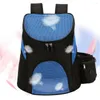 Hondenauto -stoel Covers Pet Carrier rugzak Cat Outdoor Travel Portable Zipper Ademende mesh Draagtas Puppy Kitten Supplies